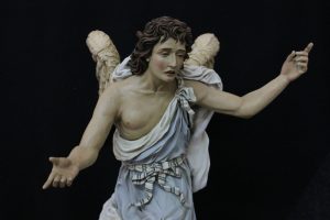 Anunciación a los pastores. 40 cm. Año 2014. Colección Silvio Torilo