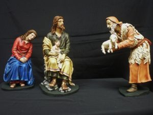 Misterio y pastor. Colección de Dª Reyes Román. Año 2011. 30cm