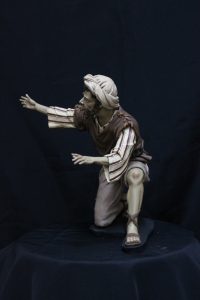 Anunciación a los pastores. 30cm. Año 2015. Colección Asociación Belenista de Córdoba