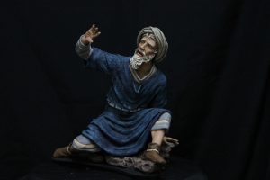 Anunciación a los pastores. 30cm. Año 2015. Colección Asociación Belenista de Córdoba