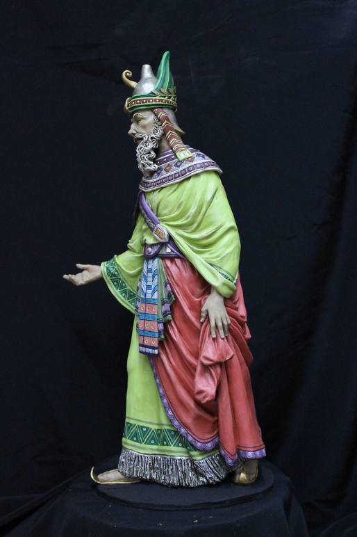 Reyes Magos. 40cm. Año 2015. Colección de D. Silvio Torilo