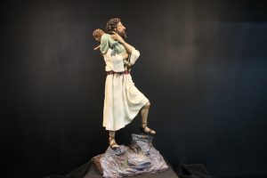Figuras realizadas belén egipcio congreso de Sevilla